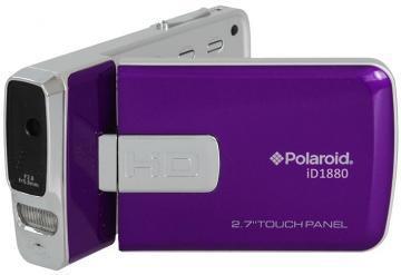 Polaroid Purple iD1880 Ultra Slim Full-HD Digital Video Recorder