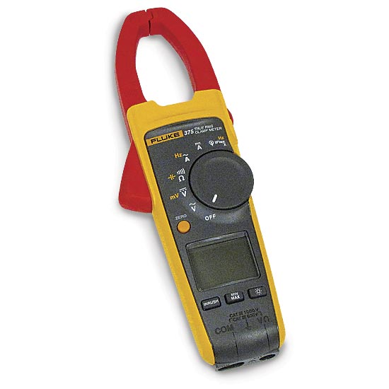 Fluke 375 True RMS AC/DC Clamp Meter with a 34mm Diameter