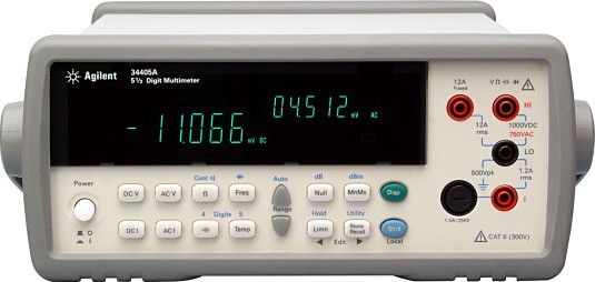 Keysight 34405A 5.5 Digit Digital Multimeter with a 120000 Count
