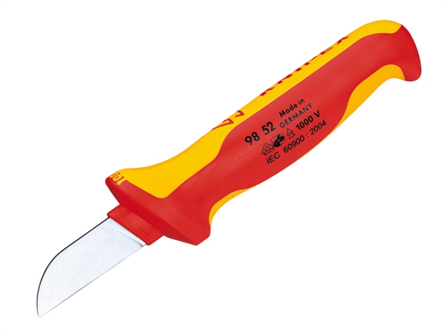 Knipex Cable Knife with 50mm Blade Length and Protective Cap