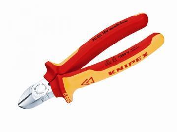 Knipex 160mm VDE Diagonal Cutters