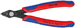 Knipex 125mm 0.2/1.6mm ESD Electronic Super Knips Precision Plier