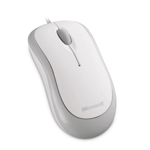 Microsoft Basic White Optical Mouse for Business