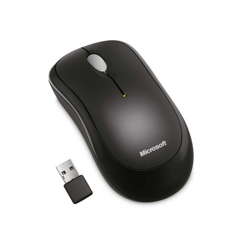 Microsoft Wireless 1000 Black Mouse