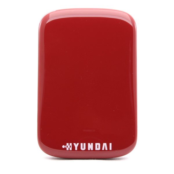 Hyundai 750GB Red H2 USB 3.0 Portable Hard Drive