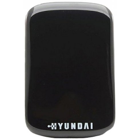 Hyundai 750GB Black H2 USB 3.0 Portable Hard Drive