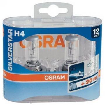 OSRAM Silverstar H4 12V 60/55W Headlamp