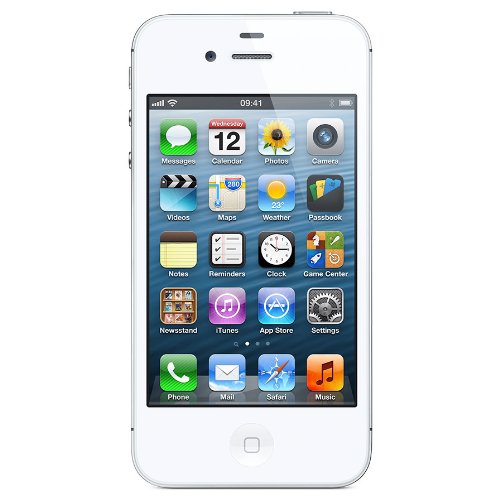 Apple 8GB White iPhone 4S Mobile Phone