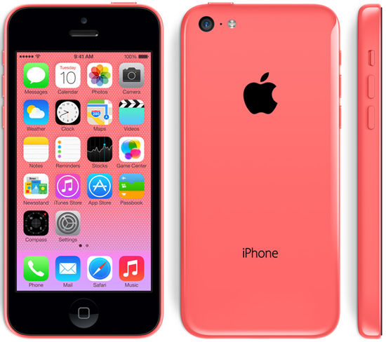 Apple 8GB Pink iPhone 5C Mobile Phone