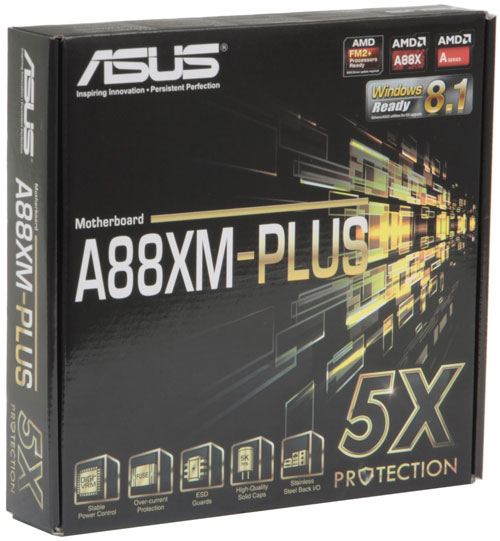 ASUS A88XM-PLUS Socket FM2+ Motherboard