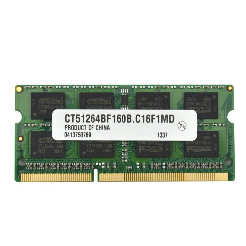 Crucial 4GB PC3-12800 (1600MHz) DDR3 SODIMM Notebook Memory