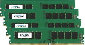 Crucial 16GB (4x 4GB) PC4-17000 (2133MHz) DDR4 DIMM
