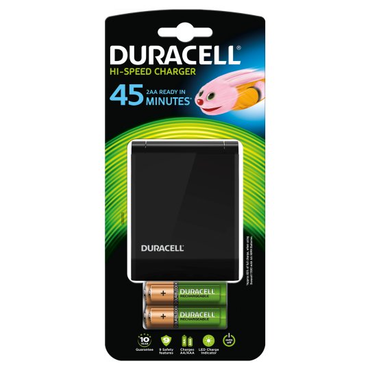 Duracell 45 Minute Fast Ni-MH Battery Charger
