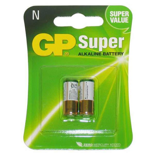 GP Super, Pack of 2, Alkaline, 1.5 V, N Battery