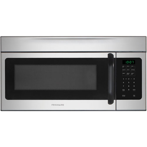 Frigidaire FFMV162LS Over-The-Range Microwave, 1.6 Cubic Feet, Stainless Steel
