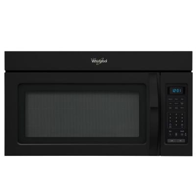 Whirlpool WMH31017AB Over-The-Range Microwave, 1.7 Cubic Feet In Black