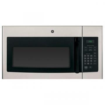 GE JNM3161MFSA Over-The-Range Microwave, 1.6 Cubic Feet in Silver