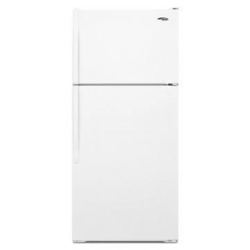 Amana A8TXNWFBW 17.6 Cubic Feet Refrigerator Reversible White 28"