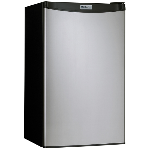 Danby DCR032A2BSLDD 3.2 Cubic Feet Refrigerator Stainless Steel/Black