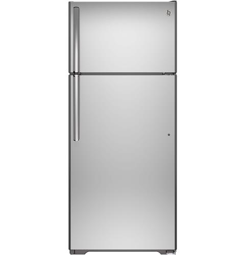 GE GTE18GSHSS 18 Cubic Feet Top Mount Refrigerator