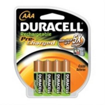 Duracell AAA Rechargeable NiMh Battery 4pk