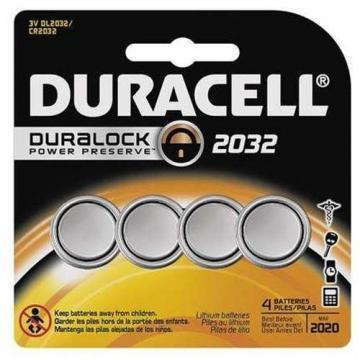 Duracell 2032 3V Lithium Battery 4pk