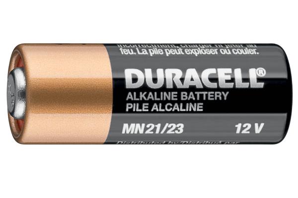 Duracell A23 Coppertop Alkaline Battery, Package of 4
