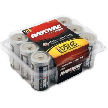 Rayovac D Pro Alkaline Battery 12 Per Package