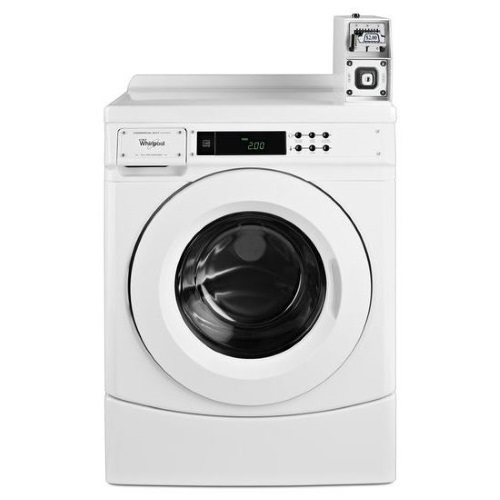 Whirlpool CHW9050AW Commercial Front Load Coin-Operated Washer