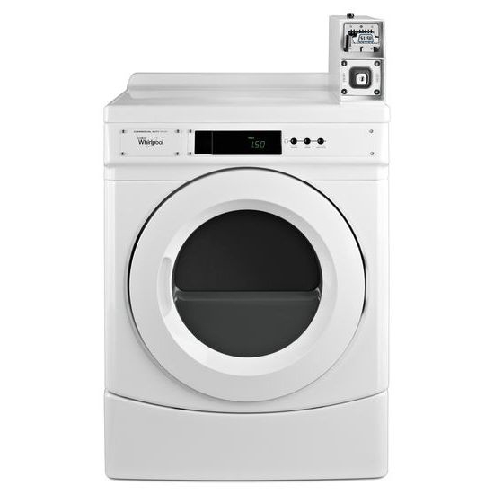 Whirlpool CGD9050AW Commercial Coin-Operated Gas Dryer