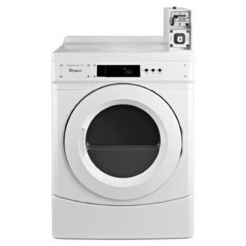 Whirlpool CED9050AW Commercial Coin-Operated Electric Dryer
