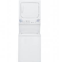 GE GTUP270EMWW 27" Unitized Spacemaker Washer And Electric Dryer