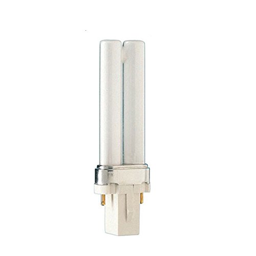Philips Compact Fluorescent Bulb 5W Twin 4100K 2-Pin Base