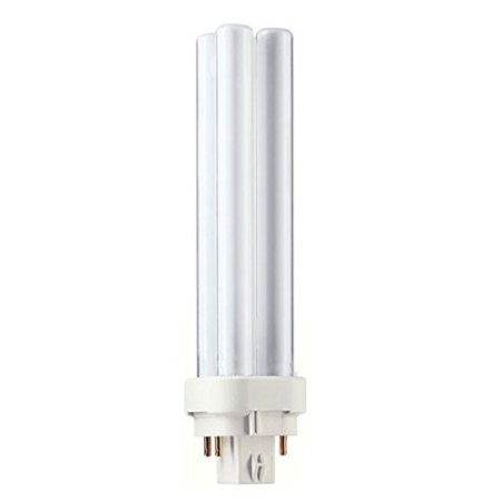 Philips Compact Fluorescent Bulb 21W Quad 4100K 4-Pin Base
