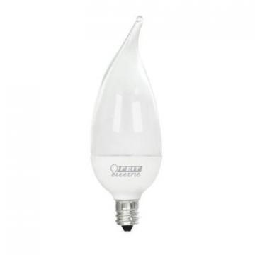 Feit LED Bulb 2W Flame (25W Equivalent) 3000K Candelabra Frost