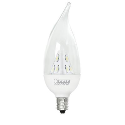 Feit LED Bulb 2W Flame (25W Equivalent) 3000K Clear