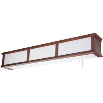 AFX Lighting LED 3' Cameron Overbed Light Fixture, Cherry Finish