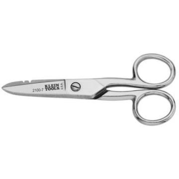Klein Electrician's Scissors With Strip Notches
