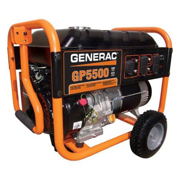 Generac 5939 5,500 Watt Portable Generator