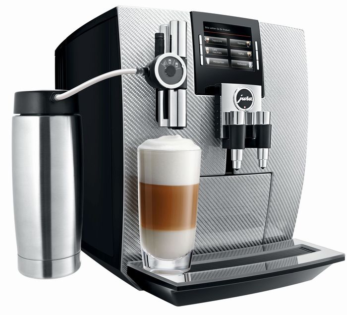 Jura J500 Carbon Silver coffee machine