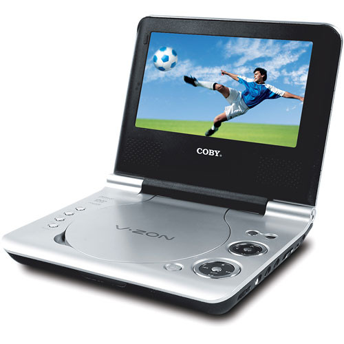 Coby TF-DVD8107 8” Portable DVD Player