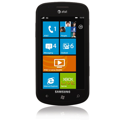 Samsung Focus I917 Unlocked GSM Windows 7 OS Cell Phone