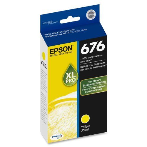 Epson DURABrite Ultra 676XL Yellow Ink Cartridge