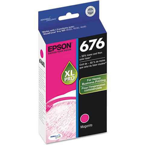 Epson DURABrite Ultra 676XL Magenta Ink Cartridge