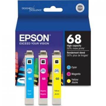 Epson T068 Tri-Color Ink Cartridge Multi Pack