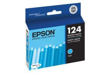 Epson DURABrite 124 Moderate Capacity Cyan Ink Cartridge