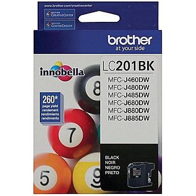 Brother LC201BK Innobella Black Ink Cartridge