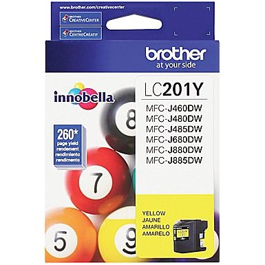 Brother LC201Y Innobella Yellow Ink Cartridge