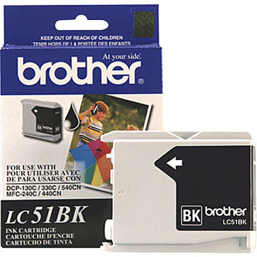 Brother LC51BK Black Ink Cartridges