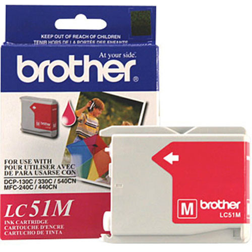 Brother LC51M Magenta Ink Cartridges